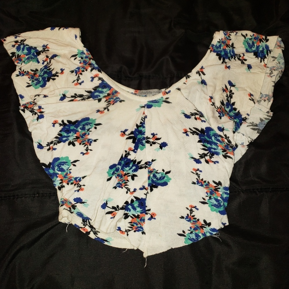 Flowered blouse